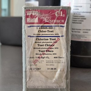 کیت تست کلرمرک/chlorin test merck