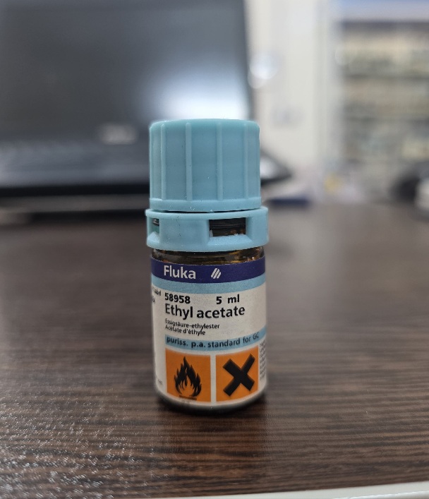 اتیل استات آنالیتیکال گرید گازکروماتوگرافی/Ethyl acetate analytical standard